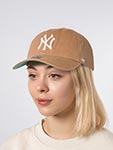 Бейсболка 47 BRAND арт. BCWS-DBLUN17GWS-QL96 New York Yankees MLB (бежевый)